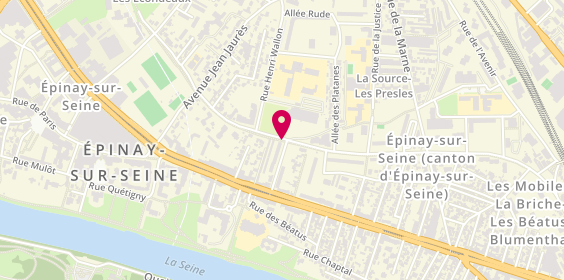 Plan de HENNETON Didier, 34 Rue du Cdt Bouchet, 93800 Épinay-sur-Seine