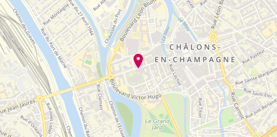 Plan de LORNE Lucie, 81 Rue de la Marne, 51000 Châlons-en-Champagne