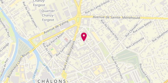 Plan de Christelle Janson, 16 Bis Rue Martyrs de la Résistance, 51000 Châlons-en-Champagne