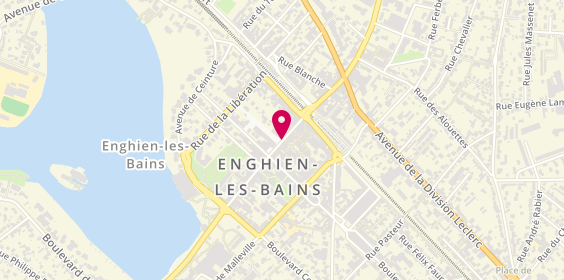 Plan de Gwendoline DIDIER - Psychologue Enghien-les-bains, 41 Rue du Général de Gaulle, 95880 Enghien-les-Bains