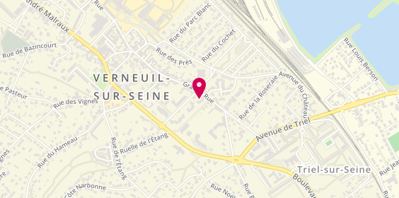 Plan de COUE Ingrid, 1 Rue du Maréchal Koenig, 78480 Verneuil-sur-Seine