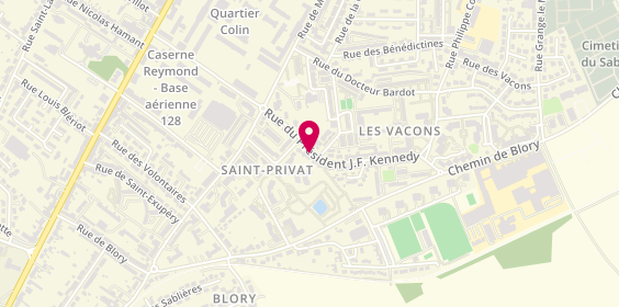 Plan de FERRY Fabrice, 16 Rue du Président J.F Kennedy, 57950 Montigny-lès-Metz