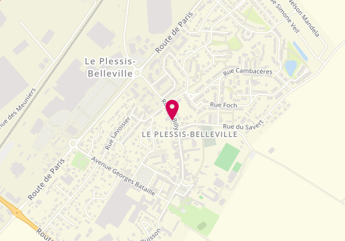 Plan de LIERMAN Sylvie, 45 Rue de Billy, 60330 Le Plessis-Belleville