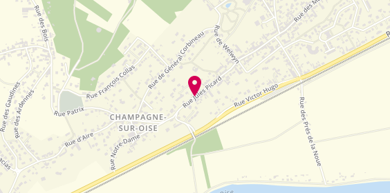 Plan de CARTA Romain, 63 Bis Rue Jules Picard, 95660 Champagne-sur-Oise