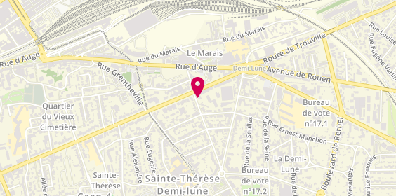 Plan de Brossier Laurence, Résidence Les Edelweiss
1 A Rue Pierre Gringoire, 14000 Caen