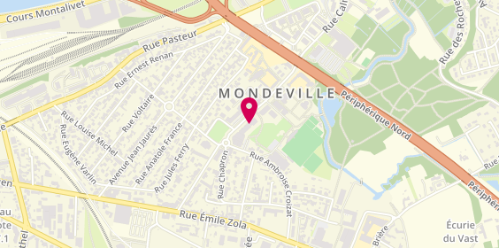 Plan de Julie GONIDEC - Psychologue Mondeville, 9e Rue Chapron, 14120 Mondeville