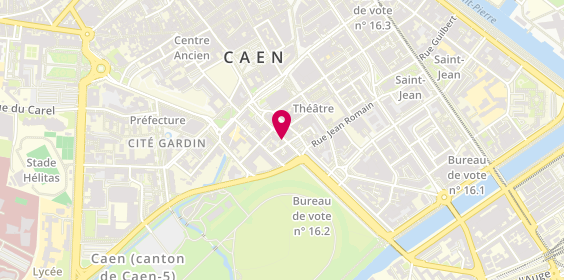 Plan de BENAZZA COPPENS Inge, Cabinet Medical
8 Bis Rue Sadi Carnot, 14000 Caen