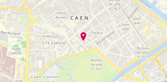 Plan de Marion MEUDEC - Psychologue Clinicienne, 5 Rue Choron, 14000 Caen