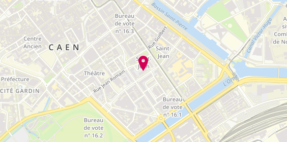 Plan de Emilie Lessard, 23 Rue du Havre, 14000 Caen