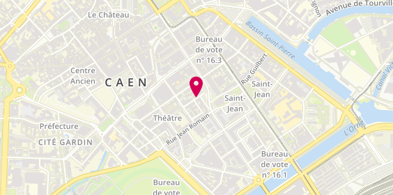 Plan de ADRIEN Aude, Cabinet du Dr Aude Adrien
12 Rue des Carmelites, 14000 Caen
