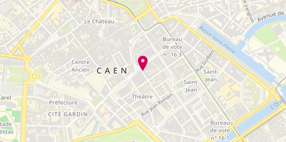 Plan de Cabinet de Psychologie Corentin MEHEUST-ROUX Psychologue Psychothérapeute, 9 Rue Général Giraud, 14000 Caen