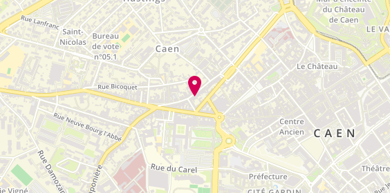Plan de Claudie-Corinne SENOT, 57 Rue Saint-Martin, 14000 Caen