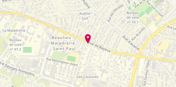 Plan de Formavie – Estelle ROY – Psychologue, 3 Rue Claude Chappe, 14000 Caen