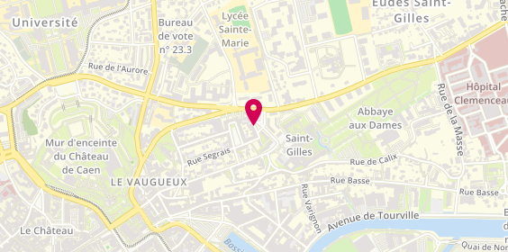 Plan de BOUGET Damien, 7 Place Saint Gilles, 14000 Caen