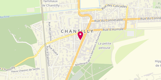 Plan de Psy Chantilly - Maya MATTHEY, 18 avenue du Maréchal Joffre, 60500 Chantilly