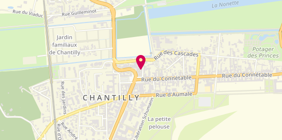 Plan de ANTON Sylvie, 5 Rue de la Machine, 60500 Chantilly