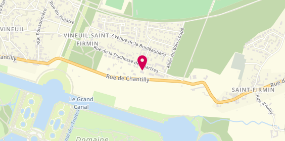 Plan de CAULE Agathe, 18 Rue de la Duchesse de Chartres, 60500 Vineuil-Saint-Firmin