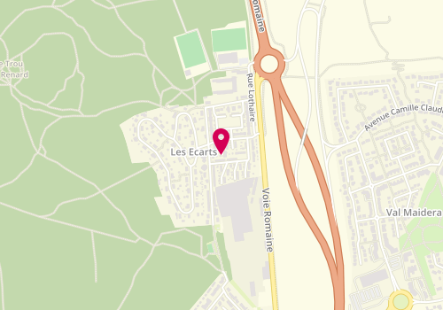 Plan de Lopiano Vanessa, 8 Rue Bossuet, 57280 Maizières-lès-Metz