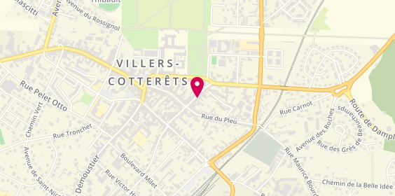 Plan de Psychologue clinicienne - Sarah LEJEUNE, 18 Rue du 18 Juillet, 02600 Villers-Cotterêts