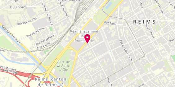 Plan de Louis BONLARRON, 19 Boulevard du Général Leclerc, 51100 Reims