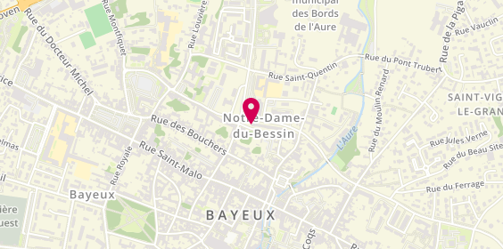 Plan de HIS Catherine Marie, 2 avenue Georges Clemenceau, 14400 Bayeux