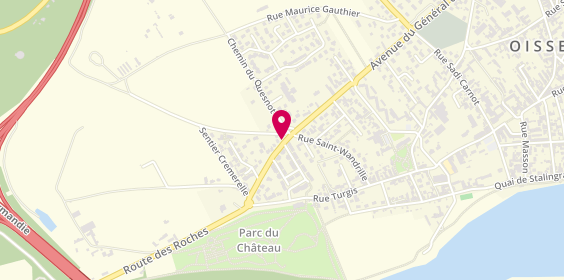 Plan de MARGAS Aurélia, 187 Avenue General de Gaulle, 76350 Oissel