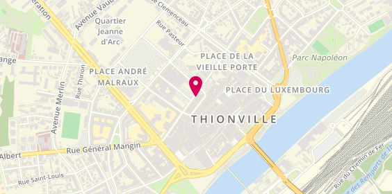Plan de SCHNEIDER Aurélie, 1 place Turenne, 57100 Thionville