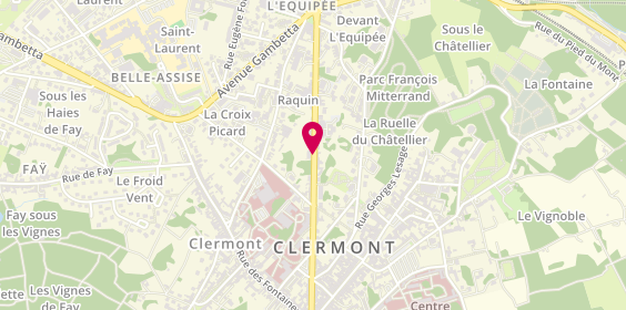 Plan de RASHO Ohannes, Cabinet Medical
53 Rue du Général de Gaulle, 60600 Clermont