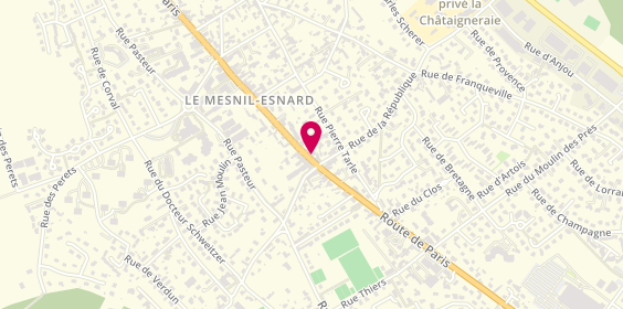 Plan de Psy'cab, 72 Route de Paris, 76240 Le Mesnil-Esnard