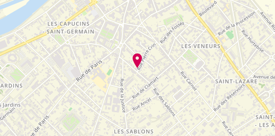Plan de Ariane BAUDEQUIN - ISTACE, 18 Rue Pierre Crin, 60200 Compiègne