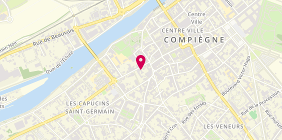 Plan de BOCHAND Laure, 7 Rue de Bouvines, 60200 Compiègne
