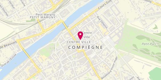 Plan de MARNAY Cécile, 4 Rue Sainte-Marie, 60200 Compiègne