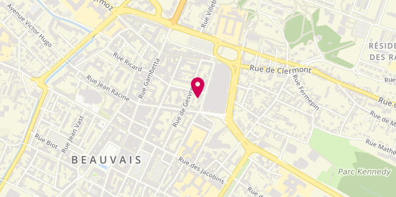 Plan de Camille GRAIRE - Psychologue, 5 Rue Jacques de Guehengnies Appartement 1, 60000 Beauvais