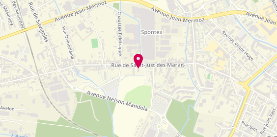 Plan de BRUNESI Maria, 67 Rue de Saint-Just des Marais, 60000 Beauvais