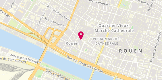 Plan de MATHIEU Michel, 19 Rue du Général Giraud, 76000 Rouen