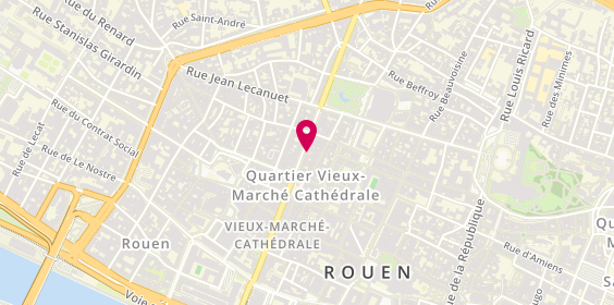 Plan de WEXLER Gay, 72 Rue Jeanne d'Arc, 76000 Rouen