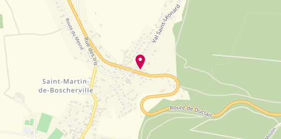 Plan de Psychologue-LEFEBVRE Nolwenn, 68 Bis Route de Duclair, 76840 Saint-Martin-de-Boscherville