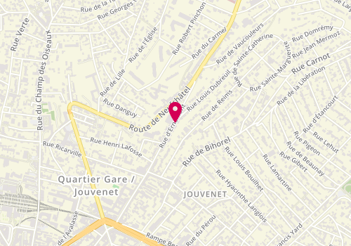 Plan de LAMMERTYN l'Hote Claire EMDR TCC TESTS QI, 118 Rue d'Ernemont, 76000 Rouen