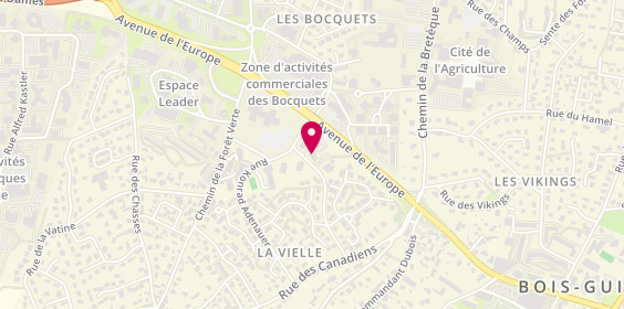Plan de Aurélien LE CHEVANTON - Psychologue & Neuropsychologue, 328 Rue Général de Gaulle, 76230 Bois-Guillaume
