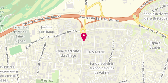 Plan de CORFDIR Eloïse, 14 Route d'Houppeville, 76130 Mont-Saint-Aignan