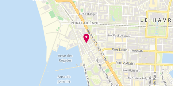 Plan de BENNAI Malika, 143 Rue Augustin Normand, 76600 Le Havre