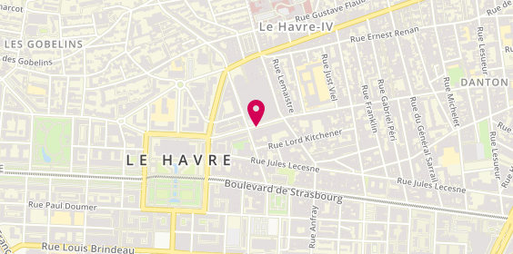 Plan de SCOUR Sophie, Bât 3 28 Rue Anatole France, 76600 Le Havre
