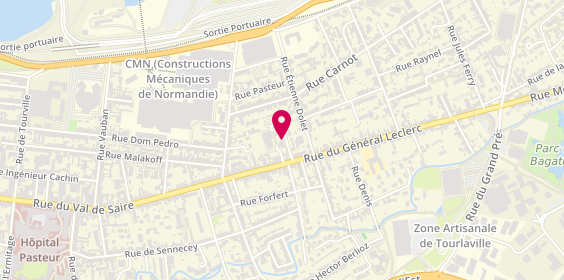 Plan de FOSSEY Jean-Marie, 241 Rue Ferdinand Buisson, 50110 Cherbourg-en-Cotentin