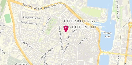 Plan de DELAGE Dominique, 12 impasse Liot, 50100 Cherbourg-en-Cotentin