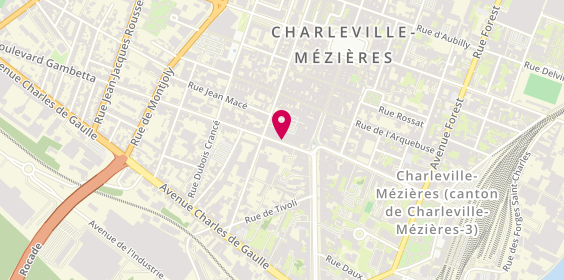 Plan de MOUSTAPHA Alain, 4 Boulevard Gambetta, 08000 Charleville-Mézières
