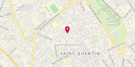 Plan de Depinoy PORTOLAN Nelly, 23 Rue des Arbalétriers, 02100 Saint-Quentin