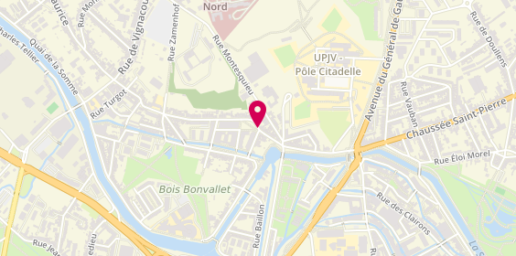 Plan de CHEVANCE André, 43 Rue Octave Tierce, 80080 Amiens