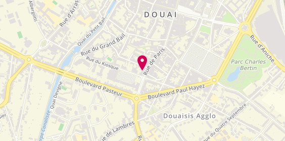 Plan de COULON Magali, 414 Rue de Paris, 59500 Douai