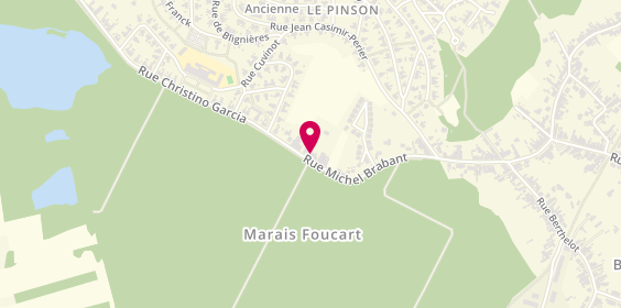 Plan de BOUVIER Margaux, 92 Rue Michel Brabant, 59860 Bruay-sur-l'Escaut