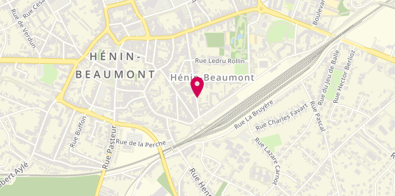 Plan de ZIADI Djamel, 283 avenue Victor Hugo, 62110 Hénin-Beaumont